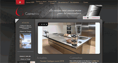 Desktop Screenshot of cuisinezinox.com